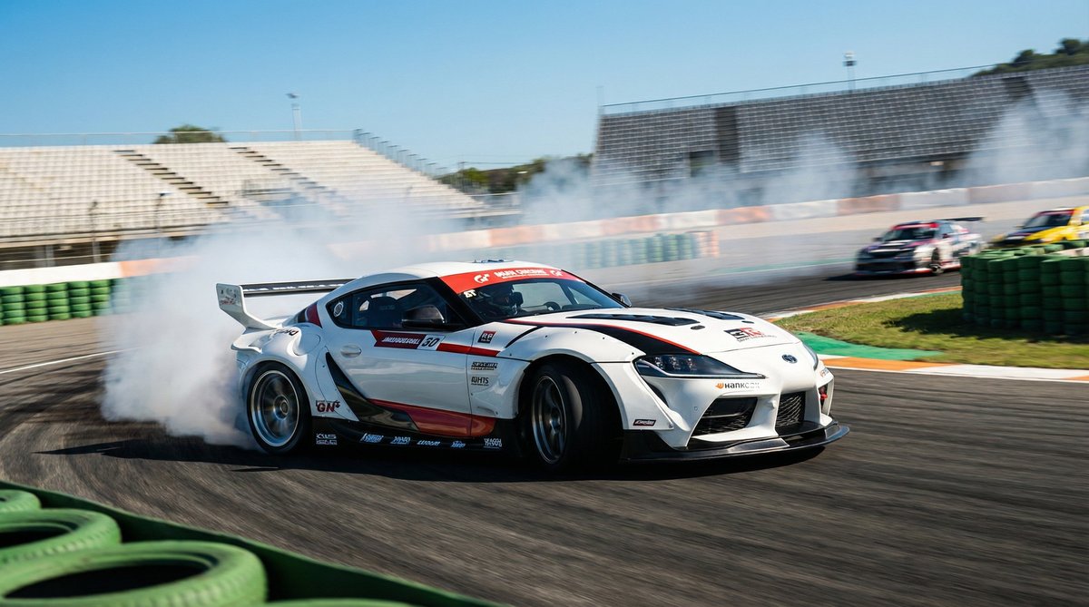 茄子视频丰田Supra漂移视频